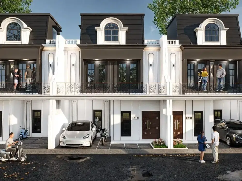 Rumah Di Akses Utama FREE ALL BIAYA Dekat Pintu Tol Kukusan Beji Depok