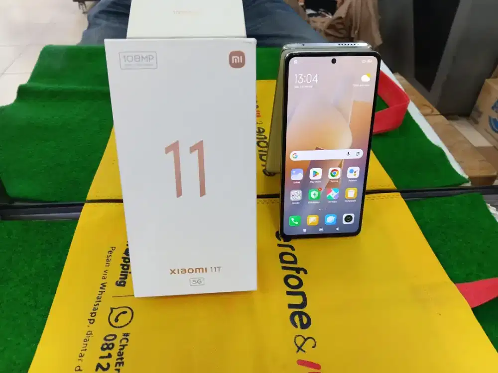 Xiaomi 11T 5G Ram 8/256 gb mulus no minus lengkap