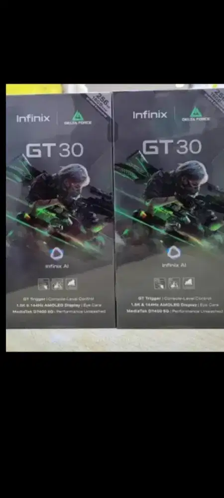 Infinix GT 30 5G 8/256 pro garansi resmi