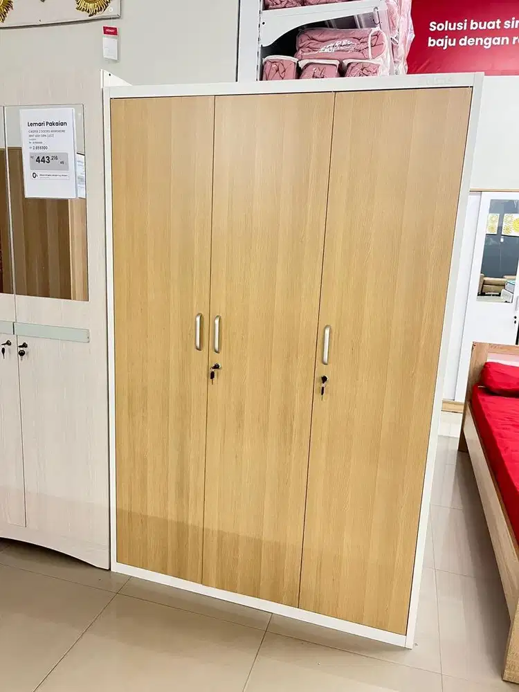 Weslyn metal wardrobe