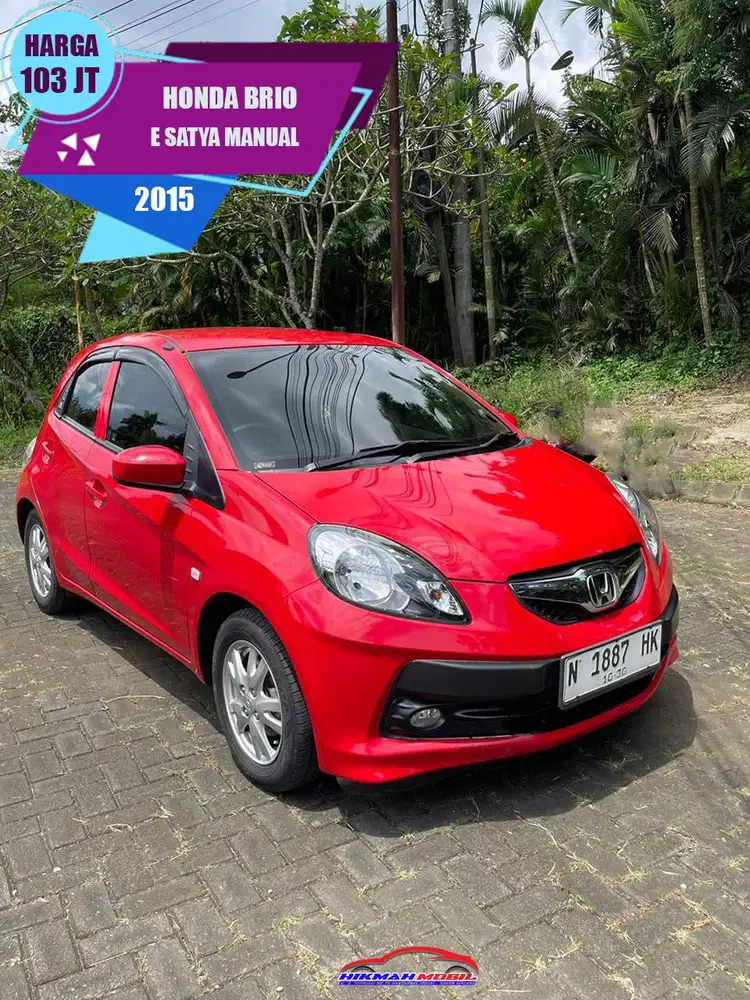 HONDA BRIO E SATYA 2015 MANUAL BARANG LANGKA