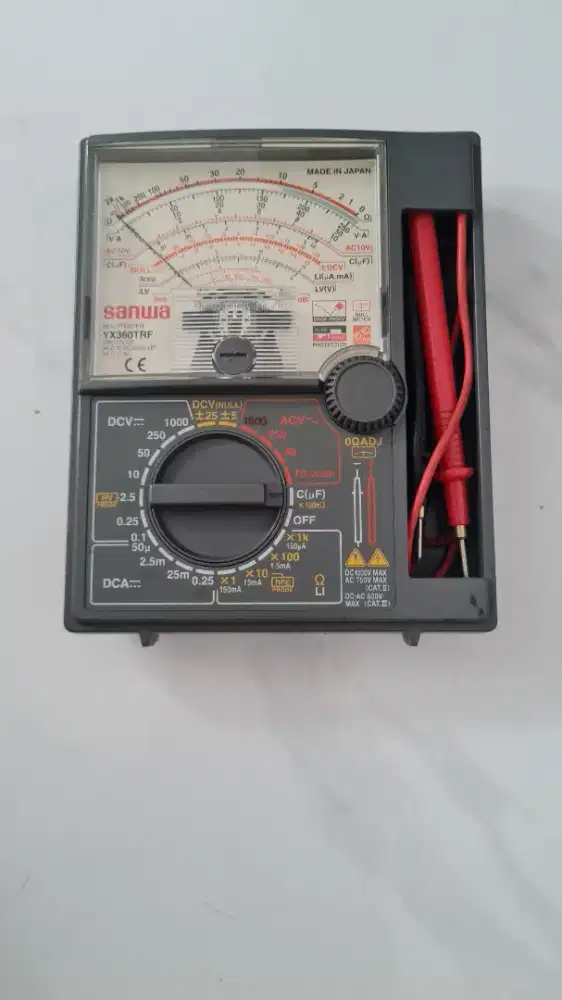 Multi Tester Sanwa type Cx 360 kondisi masih bagus
