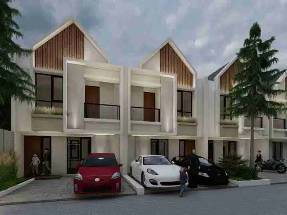 Rumah cluster mewah super murah 700juta an cukup booking 500rb All in