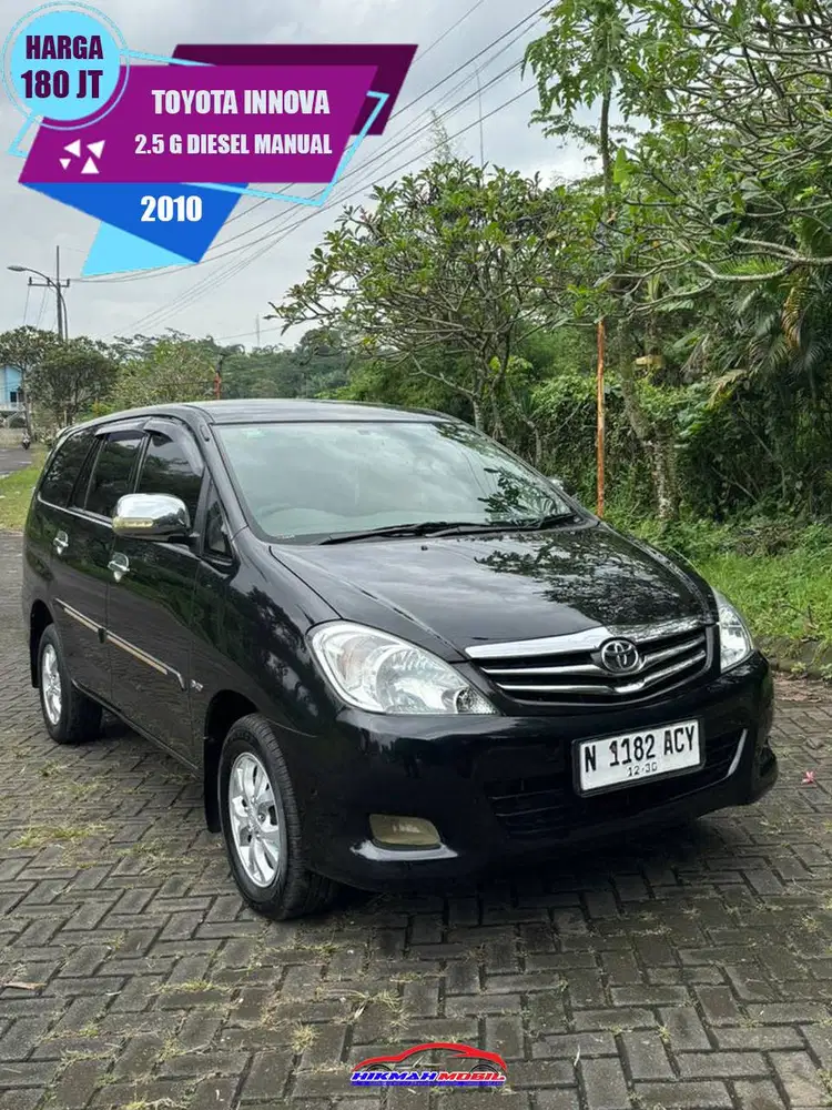 TOYOTA INNOVA 2010 2.5 G DIESEL MANUAL