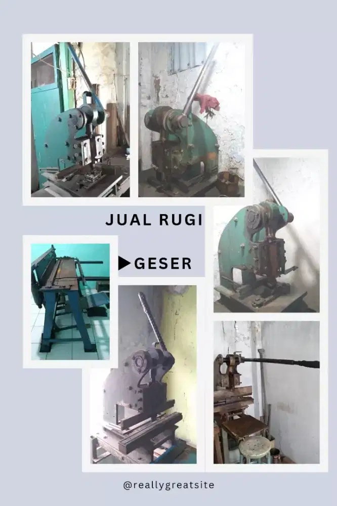 Mesin (manual) untuk jasa usaha