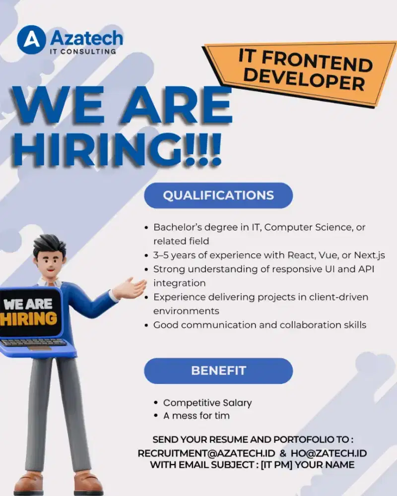 Azatech open Recruitment