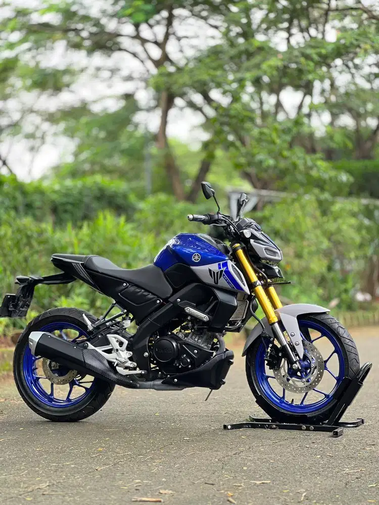 YAMAHA MT15 2021 BIRU KM LOW PAJAK PANJANG TANPA PR