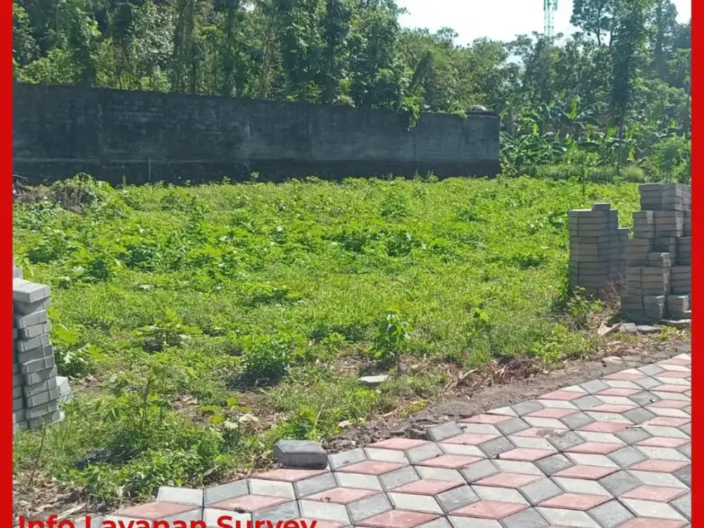 Tanah Jogja Kost 4 Menit Kampus UII Kaliurang SHM Pekarangan