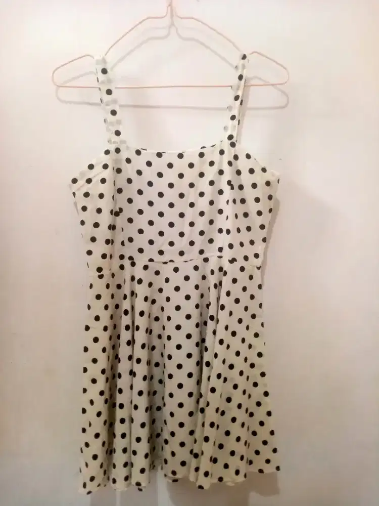 Preloved Mini Dress Polkadot