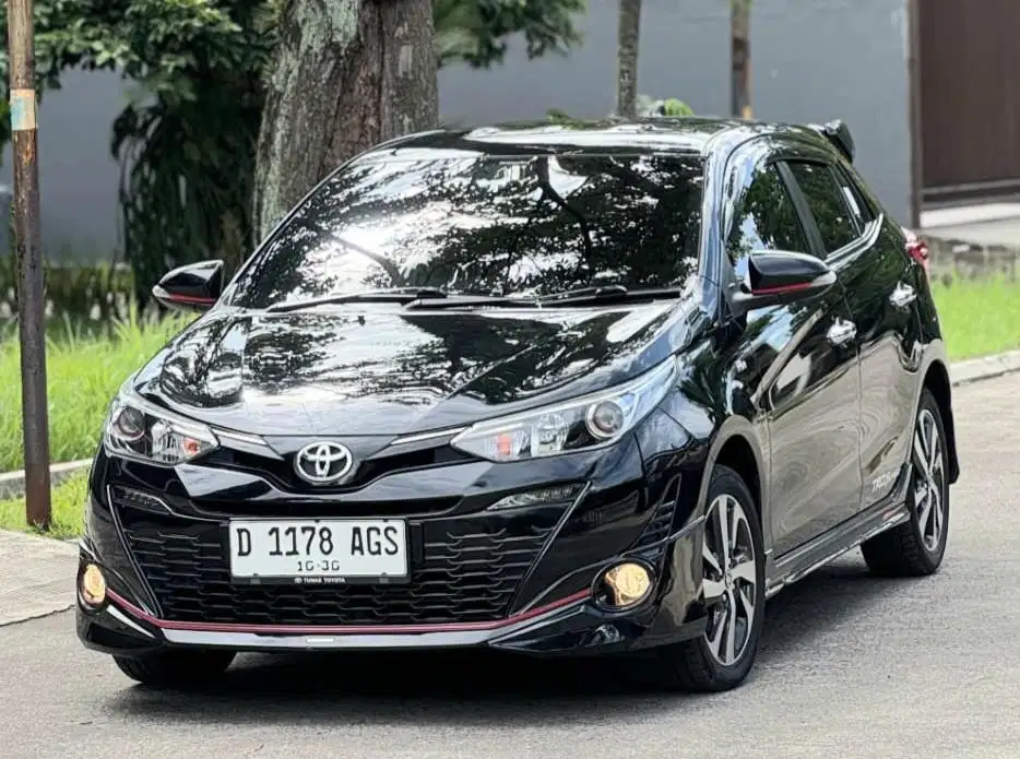 LowKM 6rb New YARIS S TRD 1.5 MANUAL 2018 RECORD TOYOTA BANDUNG