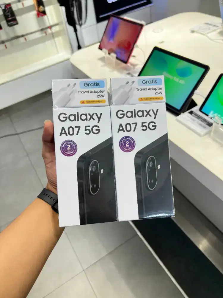 New Samsung A07 5G 6/128 Promo Garansi Resmi