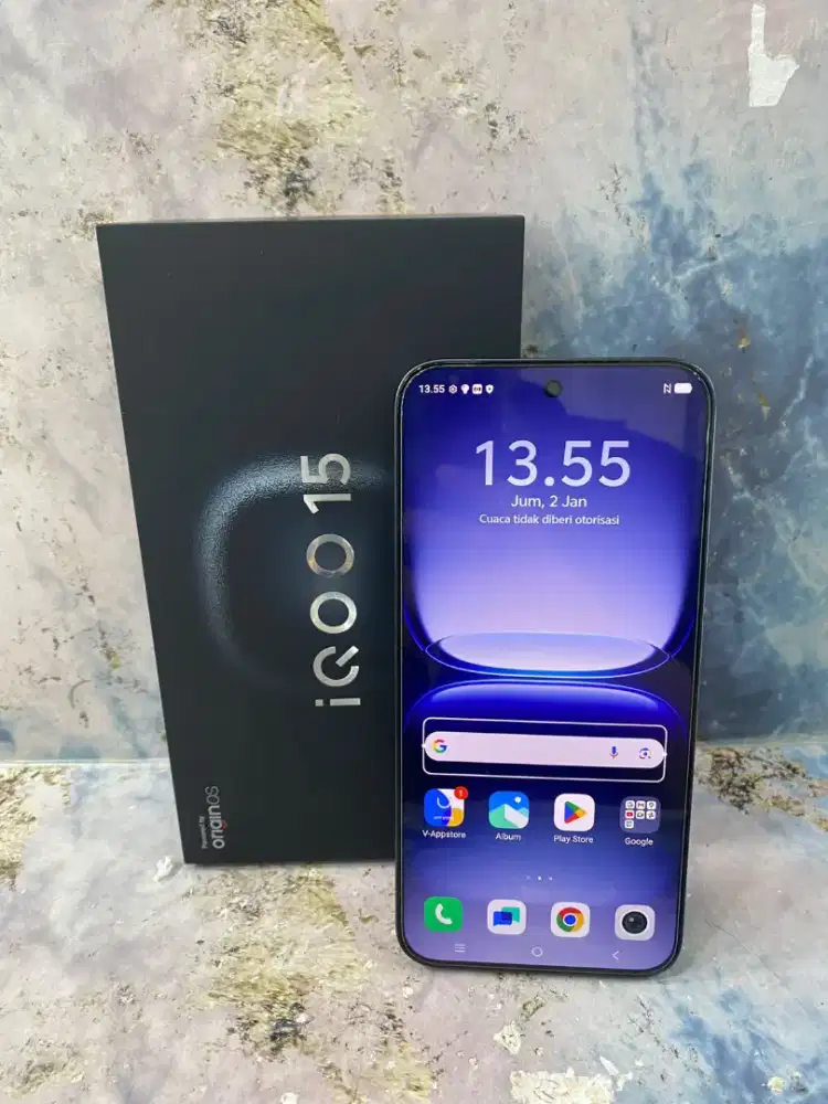 IQoo 15 16/512gb warna black second Like New