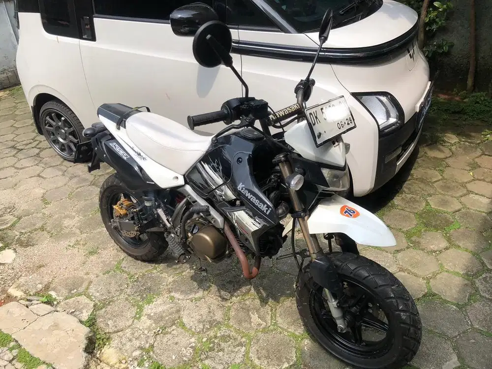 Kawasaki KSR 110cc Plat DK Full Original mulus