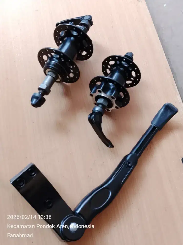 Hubfreehub ulir/derat 32 hole six bolt + standart samping