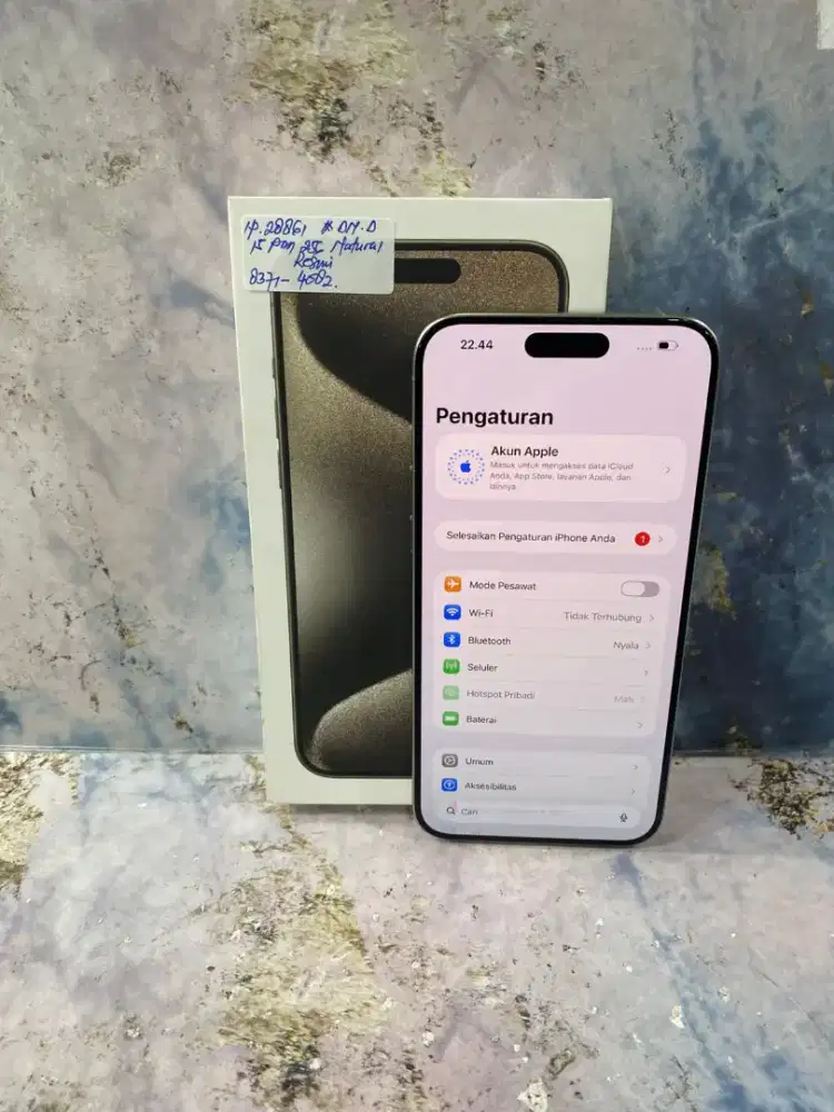 iPhone 15 Promax 256gb second ex Resmi
