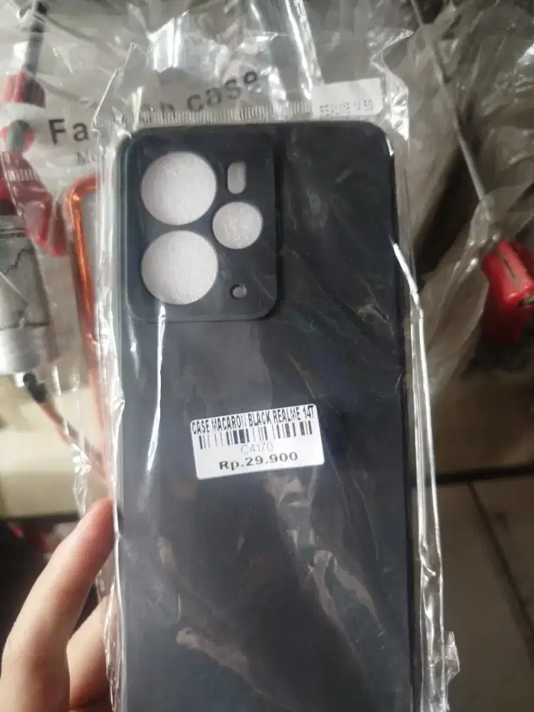 CASE MACARON BLACK REALME 14T