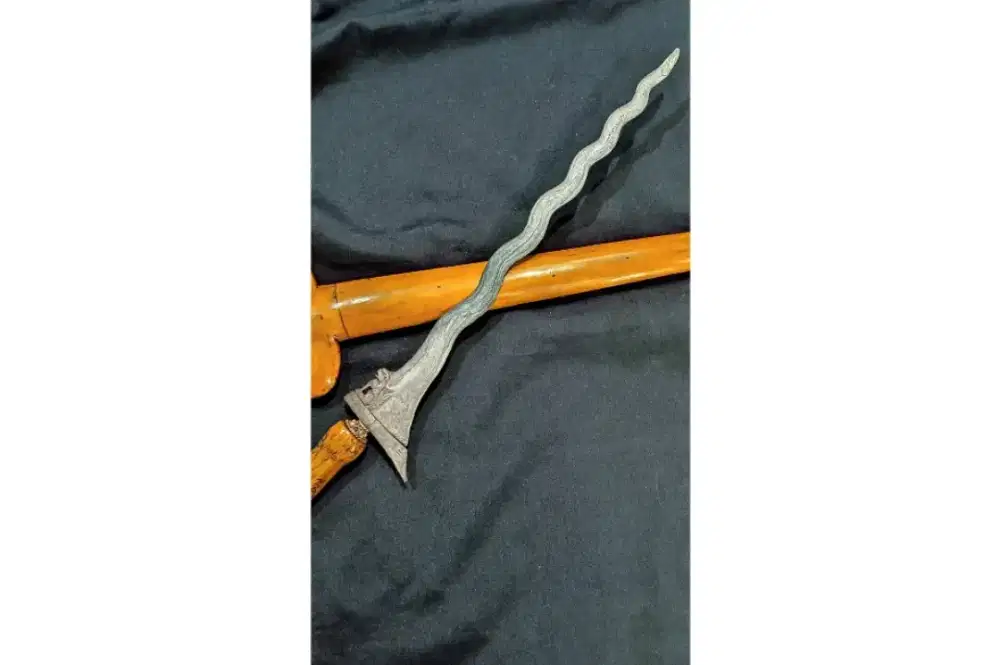 Keris dapur Singobarong Luk 13 Asli Murah di Jakarta
