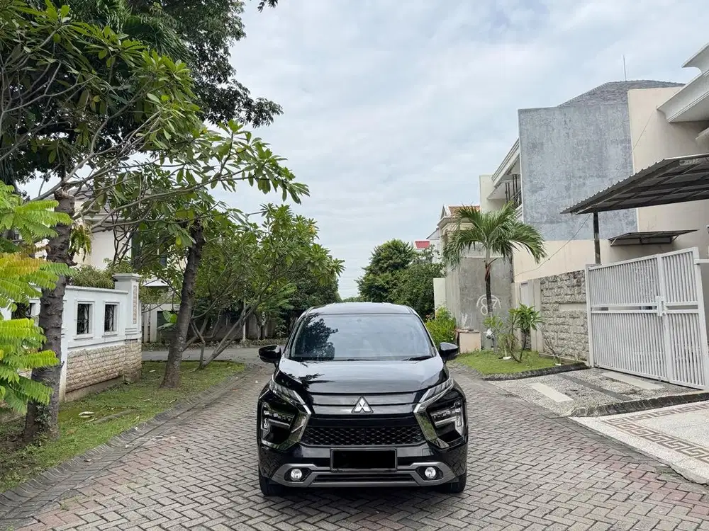 Mitsubishi Xpander 1.5 Sport Matic 2021 PMK 2022 Hitam Facelift Plat L