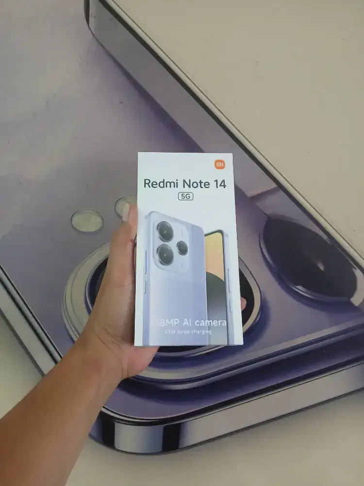 [ Fast respon WA ] Redmi Note 14 5G 12/512 Garansi resmi 15bln