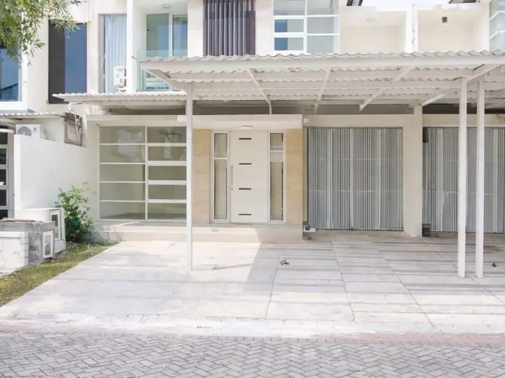 Dijual Rumah Bagus Cantik Minimalis The Mansion Pakuwon Indah Semi Furnish Strategis Siap Huni