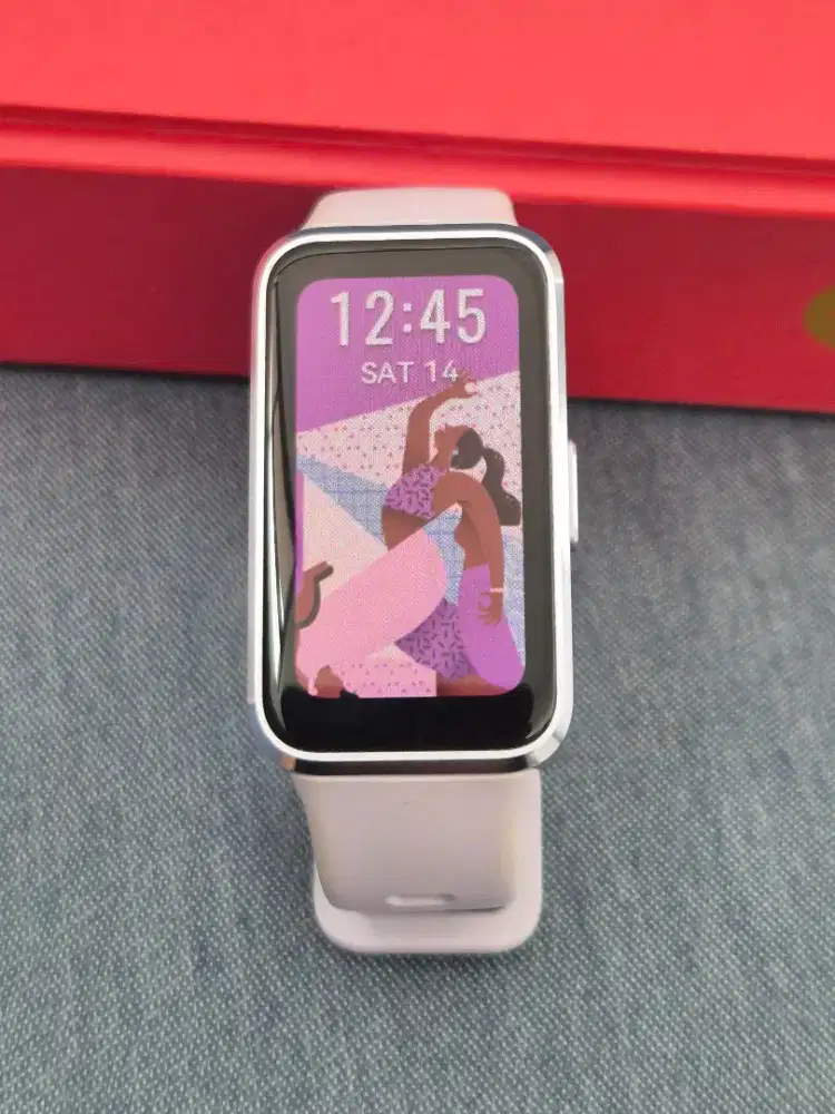 Huawei Band 10 warna Lavender