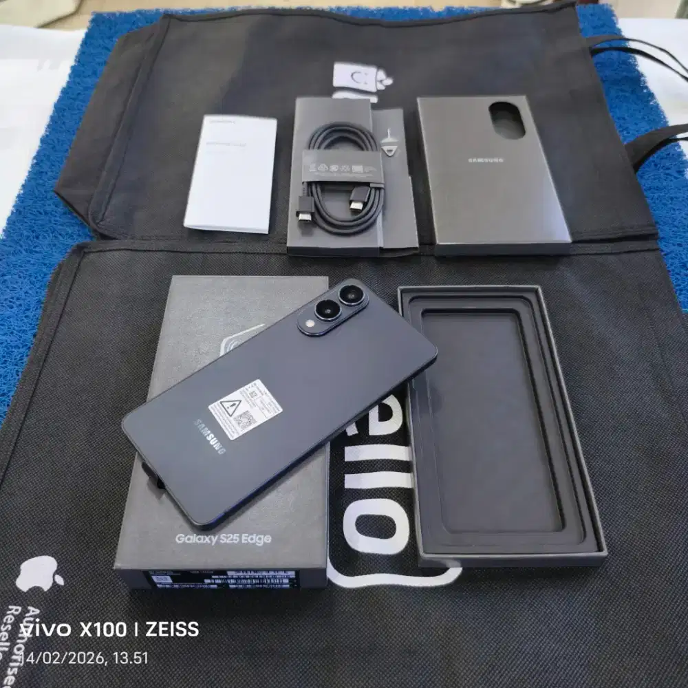 Samsung Galaxy S25 Edge 12/512gb 99,9% Like new Grs resmi sein msh pjg
