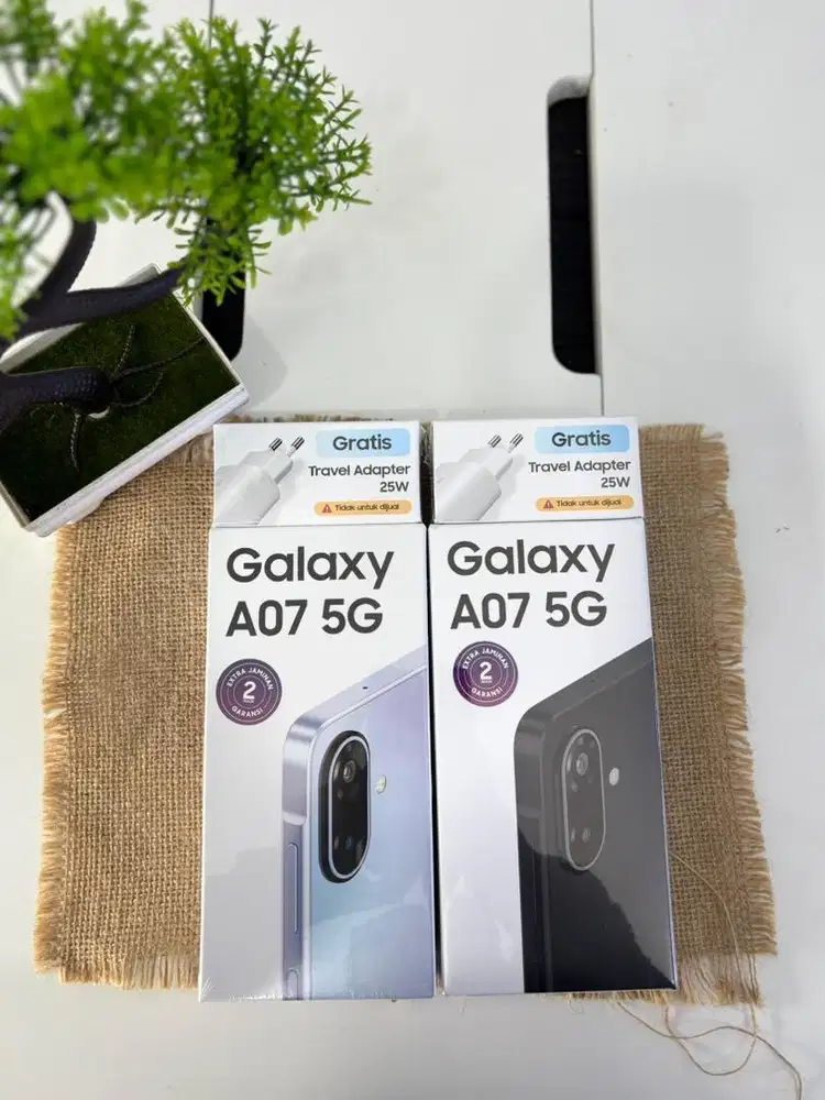 SAMSUNG A07 5G 6+6/128 BARU RESMI GARANSI