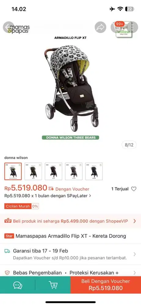 Di jual stoller murah