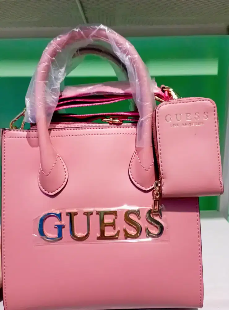 Tas wanita guess original mall harga diskon