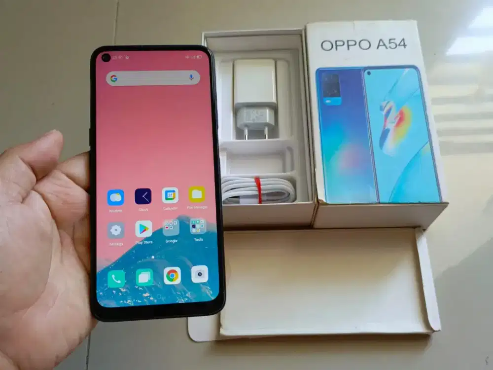 BUTUH UANG OPPO A54 RAM 6GB / 128GB 4G LTE 6.51in Fingerprint 5000Mah