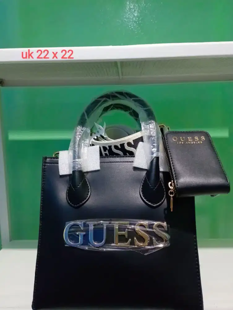 Tas wanita guess original mall harga diskon