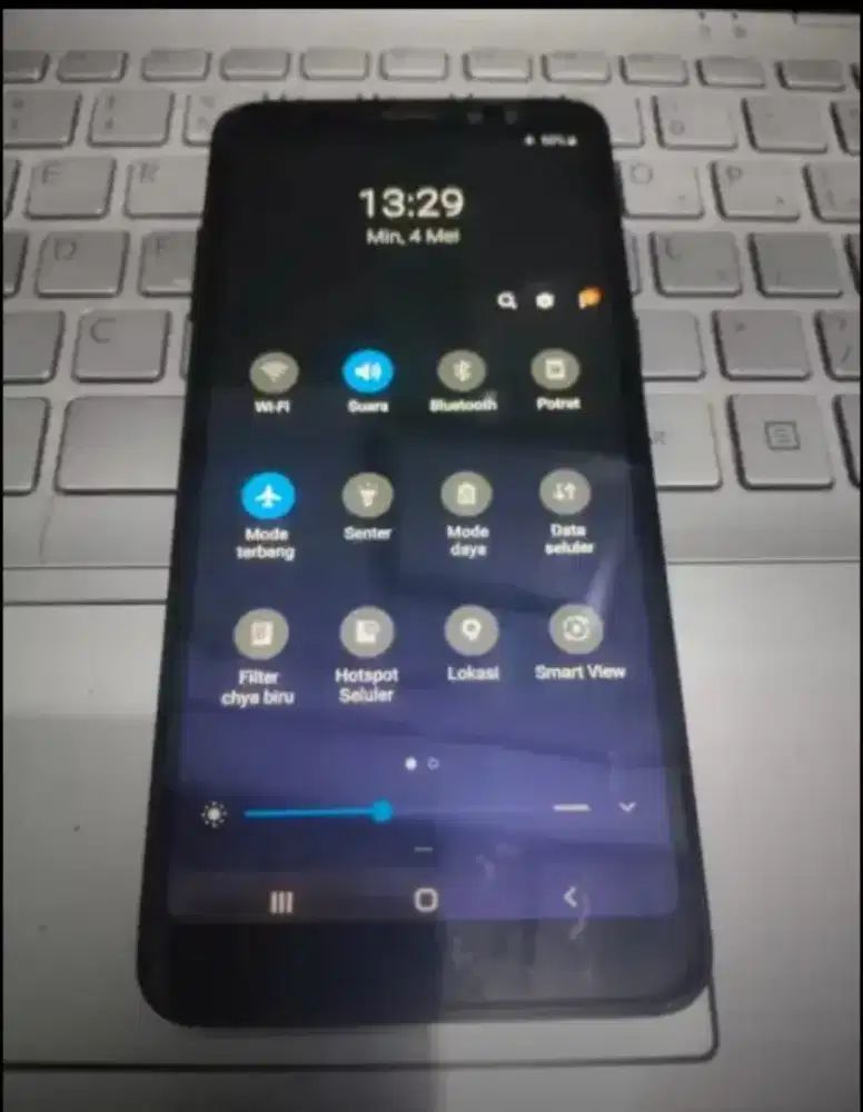 Samsung A8+ RAM 6 ROM 64GB (anggap jual bahan)