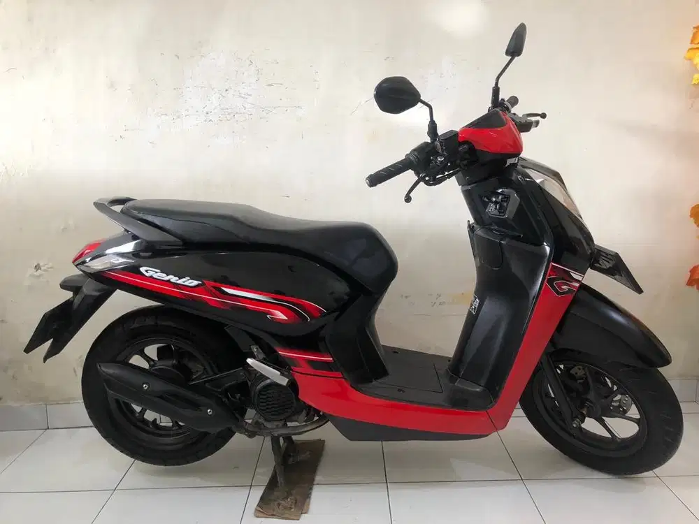 Honda Genio Th.2022 merah hitam!!