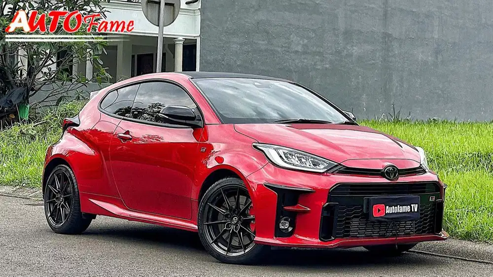 Toyota GR Yaris 1.6L Turbocharger MT Pemk 2022 Emotional Red On Black