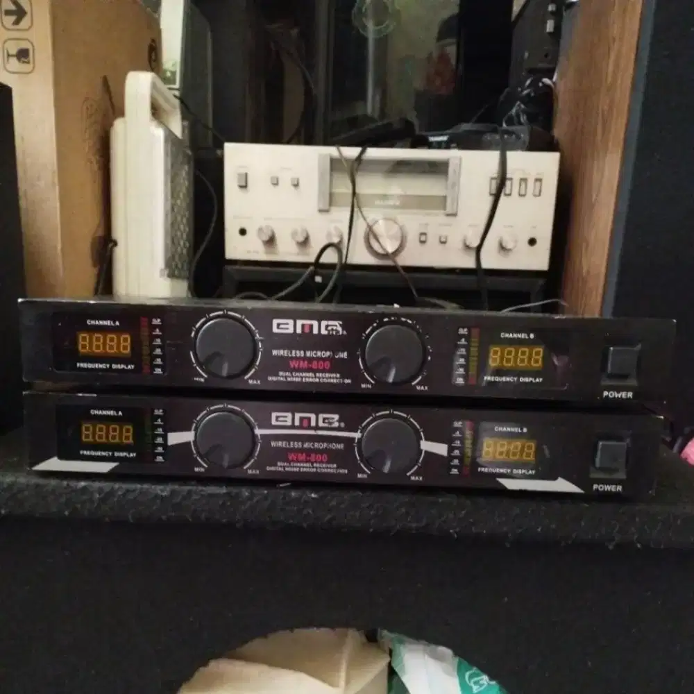 Receiver wireless microphone Bnb wm-800 original