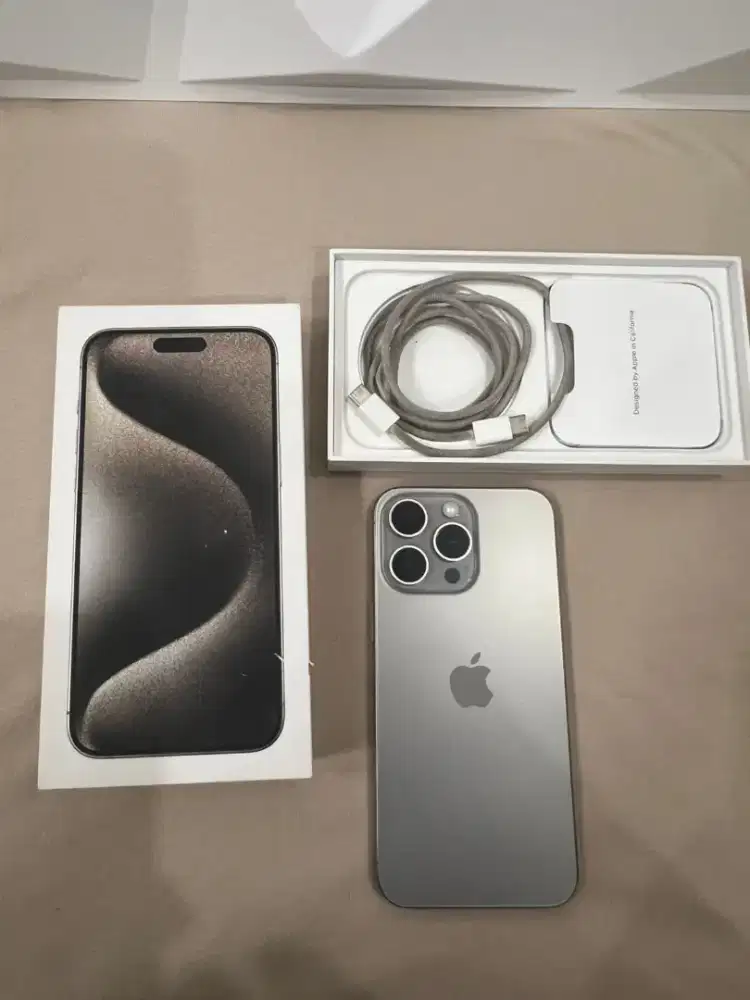 Iphone 15 Promax 512g. Bh88% mulus perfect ex ibox