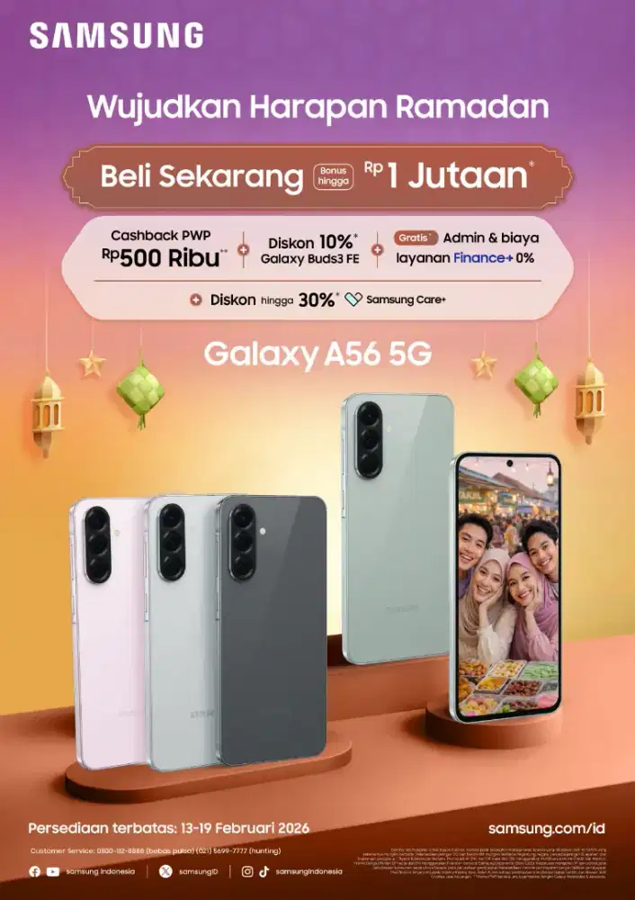 Yuk silahkan promo samsungnya