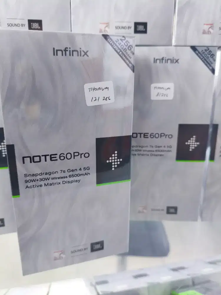 Infinix Note 60 Pro 5G 12/256 Resmi Segel