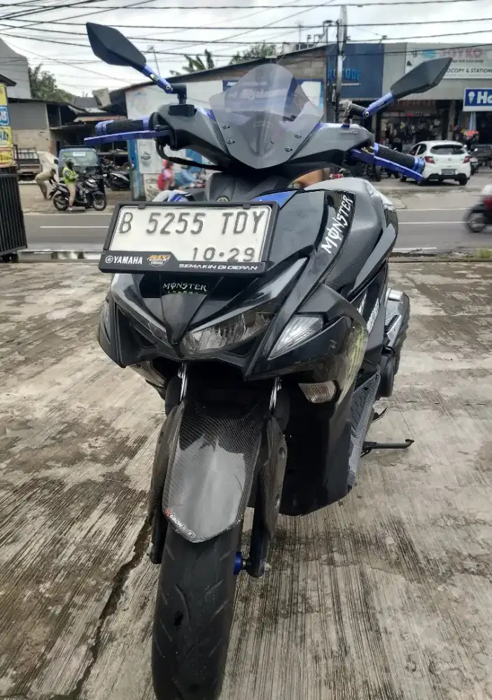 AEROX 155 VVA R 2019 LOW KM 16K PAJAK ON CASH KREDIT DP 1JT