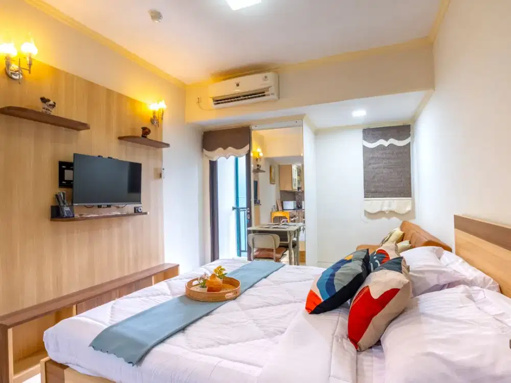 Disewakan Apartemen Tamansari Sudirman Tipe Studio, Full Furnished, Lokasi Strategis - Semanggi, Benhil, Sudirman, Dekat MRT