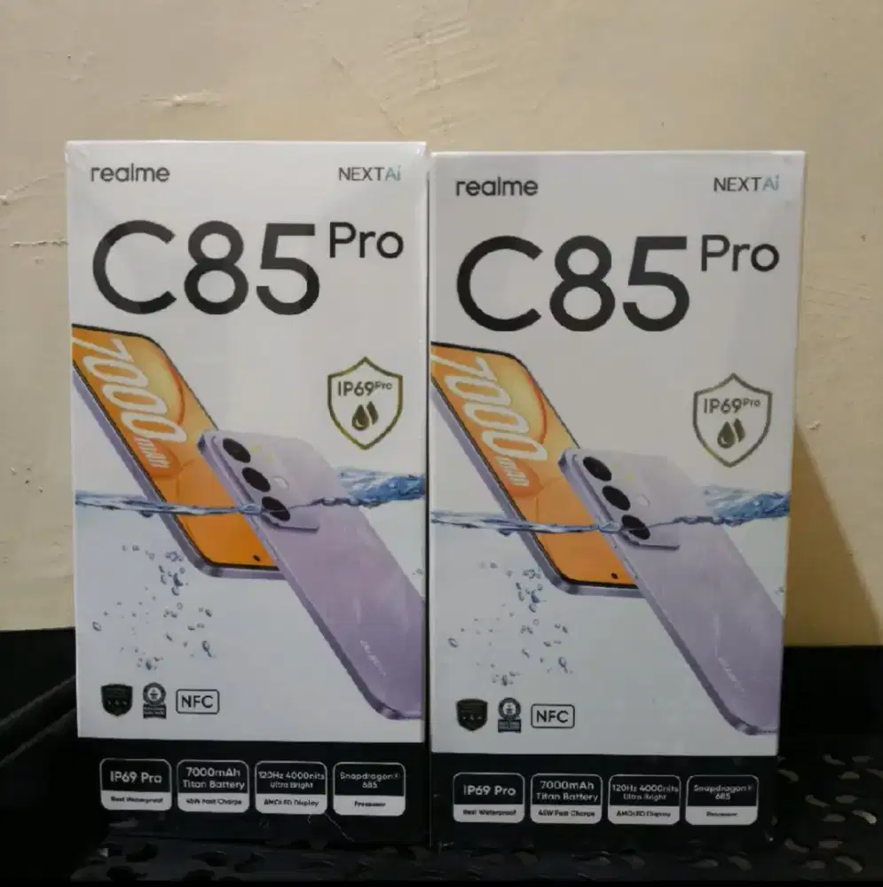 Realme C85 pro 8/256gb Baru Garansi Resmi