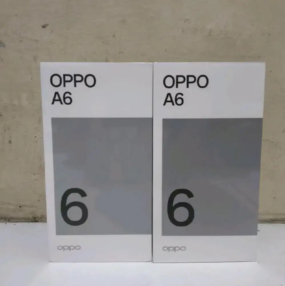 Oppo A6 6/128gb Baru Garansi Resmi