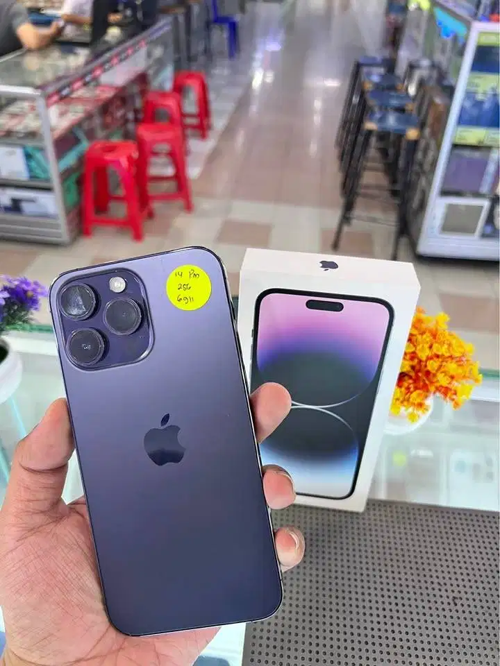 Iphone 14 Promax 256 IBOX (Deep Purple) Fullset Jossjiss