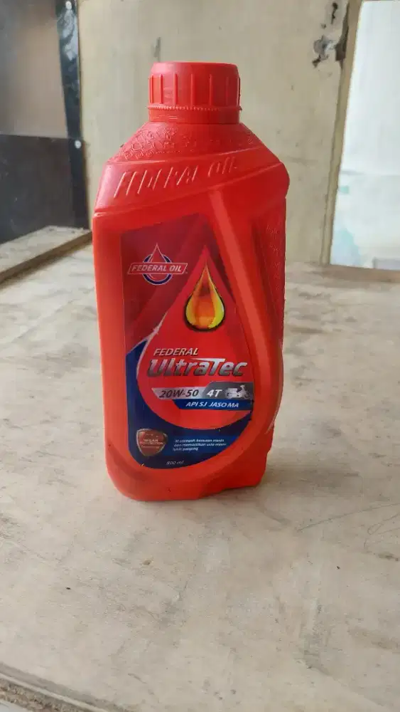 Federal Ultratec 20W-50 4T Oli Motor Asli ORI 800ml Mesin Lebih Halus