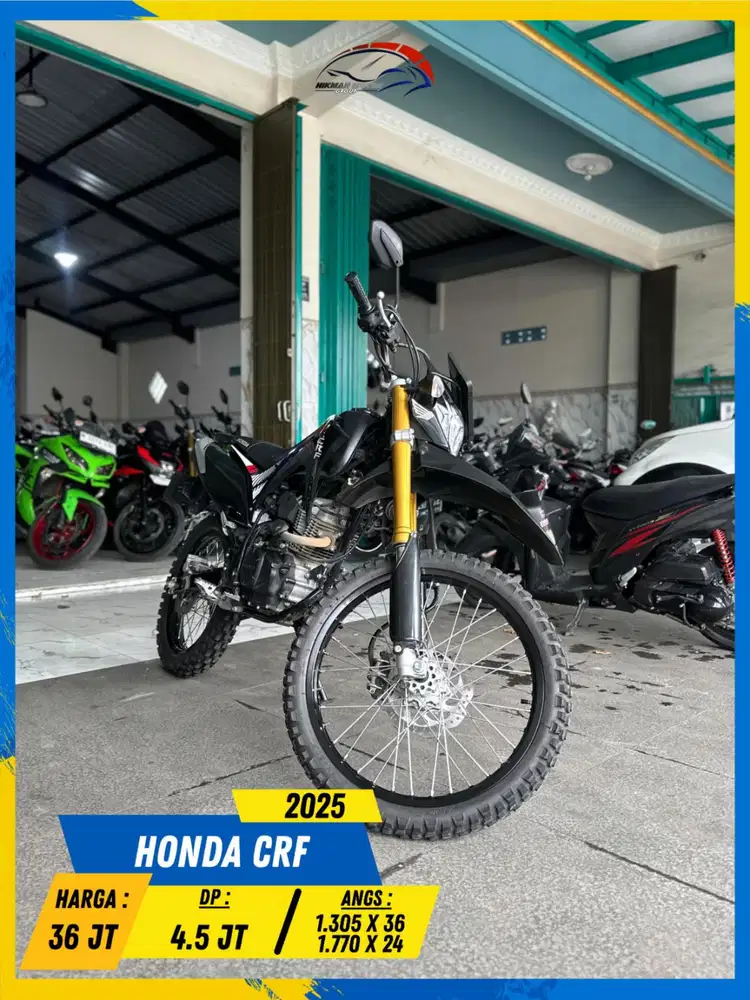 HONDA CRF 150 2025 BEKAS RASA BARU BOSSKU HIKMAH MOTOR KEPUH MALANG