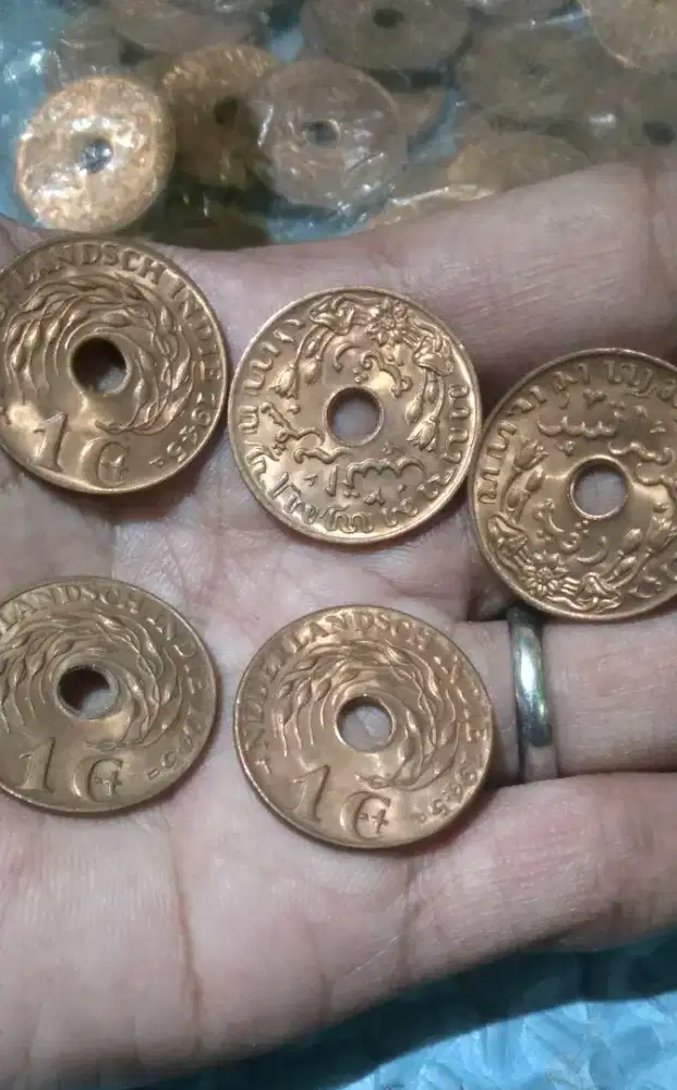 Koin india belanda 1 cent