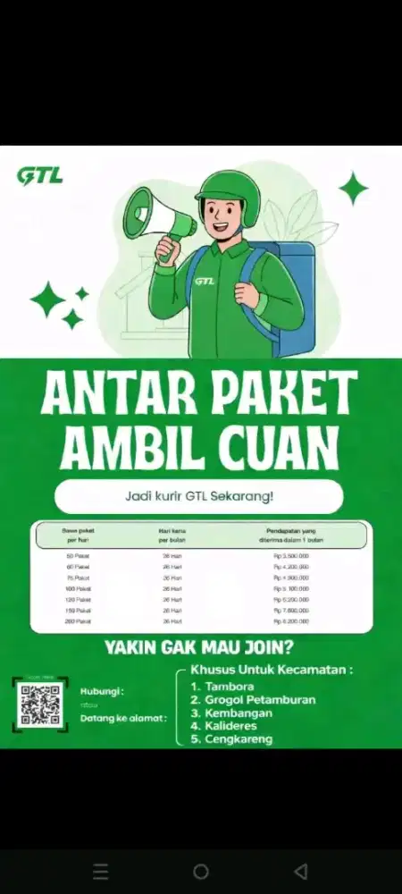 Kurir Delivery GTL