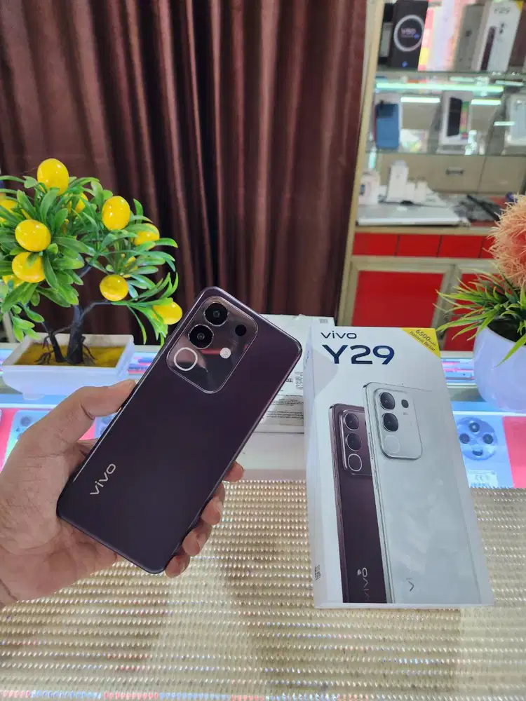 Vivo Y29 Ram 8+8Gb/128Gb Fullset Mulus Ori 100% Like New Bergaransi