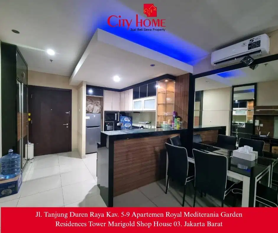 Disewakan Apartemen Mewah 2BR Full Furnished – Lokasi Super Strategis