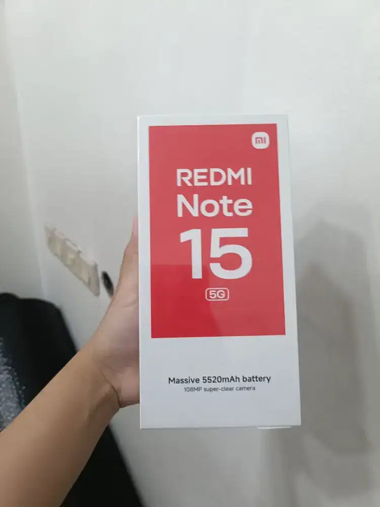 Xiaomi Redmi Note 15 5G 12/512 Garansi Resmi New